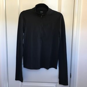 Girlfriend Collective Black Long Sleeve Top